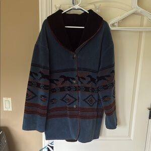 Vintage Coldwater Creek Western Coat